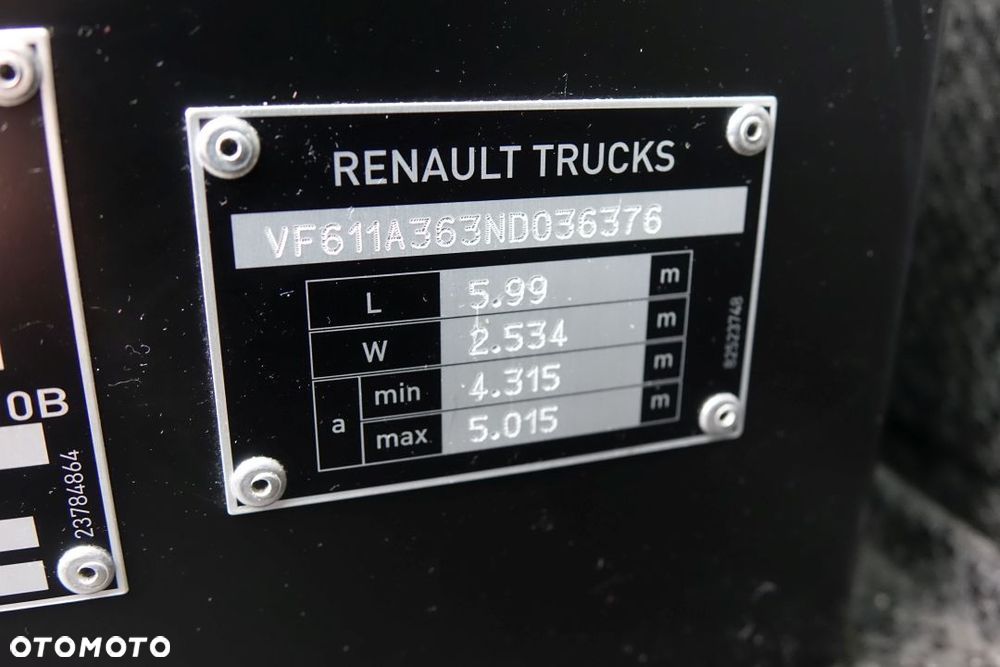 Renault GAMA T480 DTI 13/ NOWY MODEL / STANDARD / AUTOMAT / EURO6 / 2 ZBIORNIKI - 29