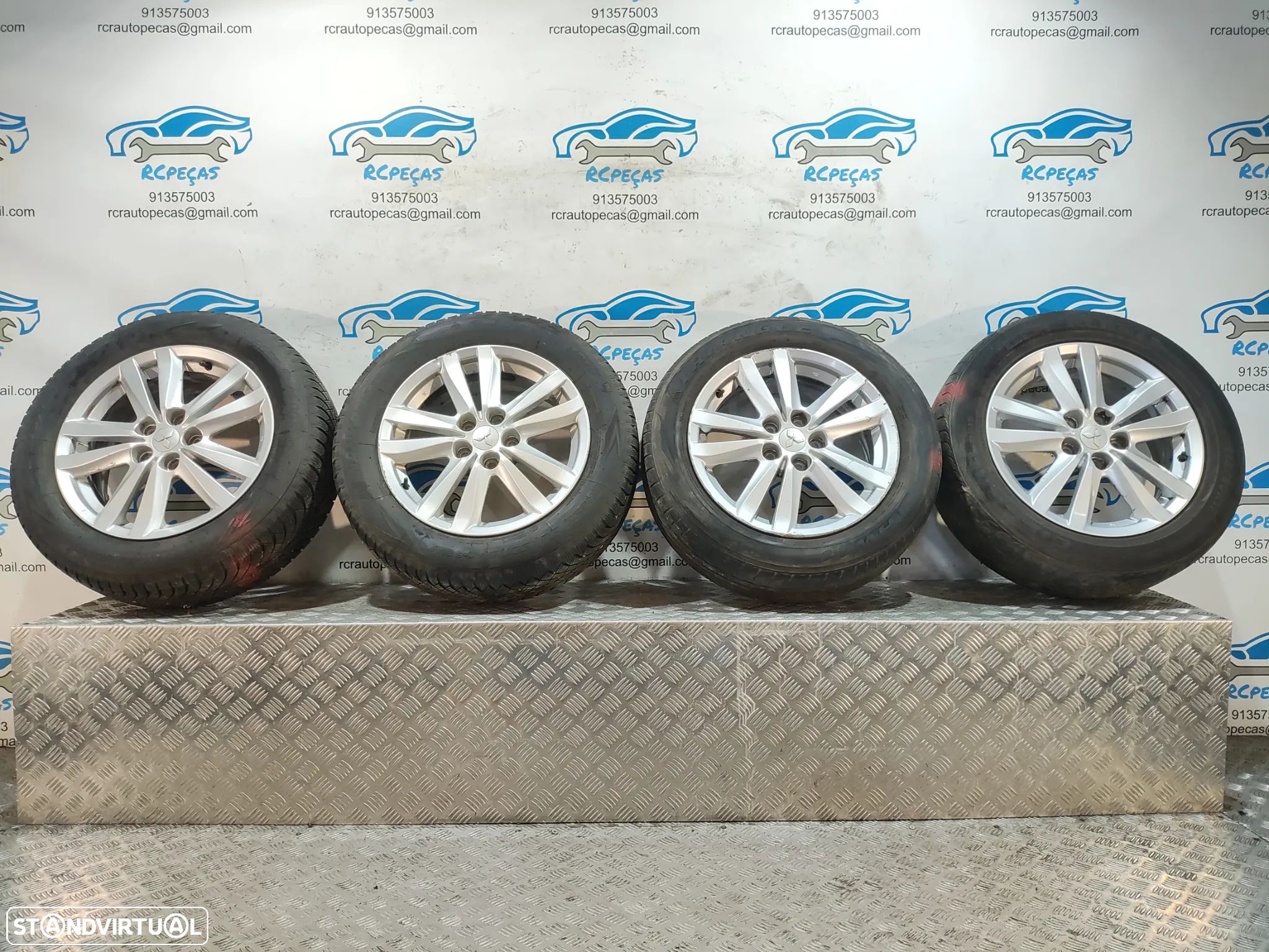 Conjunto Jantes 17 Originais Mitsubishi ASX 6,5J ET46 5x114,3 - 1