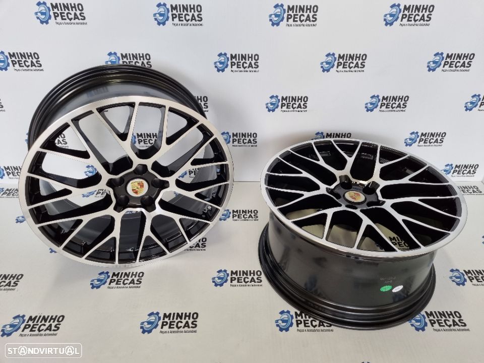 Jantes Porsche Macan RS Spyder em 20 Preto Polido - 4