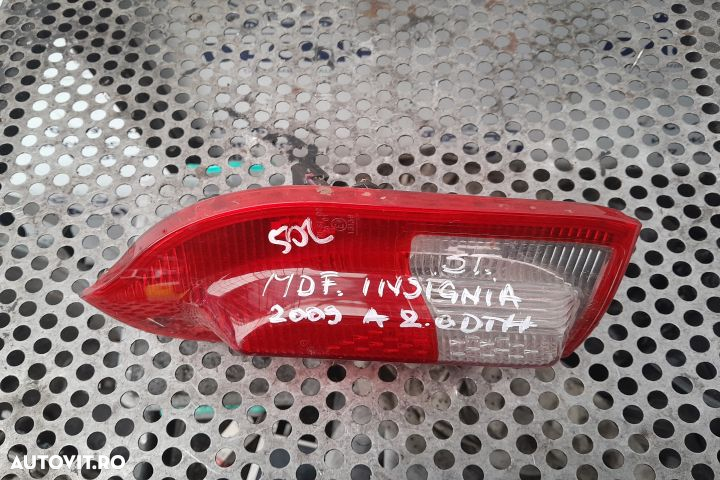 Lampa stop stanga pe hayon 13226854 Opel Insignia A  [din 2008 pana  2014] Liftback 5-usi 2.0 DTH A - 3