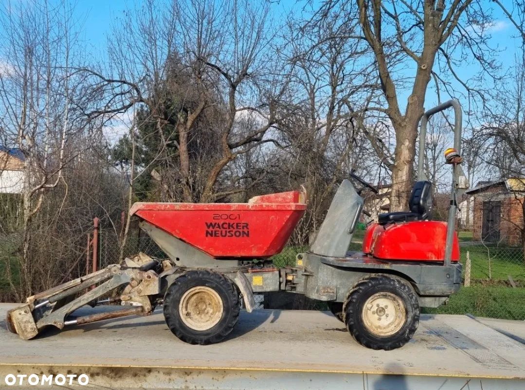 Wacker Neuson 2001 2t tony wozidlo obrotowe samozaładowcze 1t 3t - 1