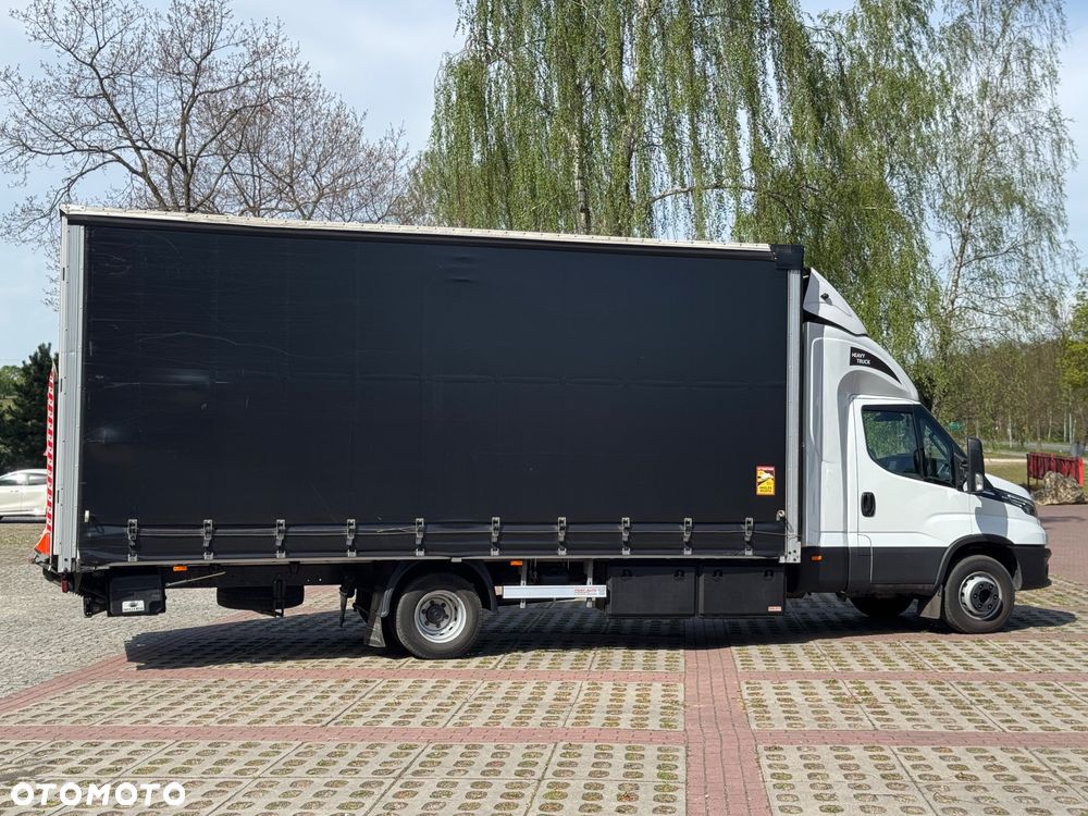Iveco Daily 2023r Hi-Matic‼️72C21‼️Winda Dhollandia 1000KG // Plandeka 15 Palet // Najnowszy Tachograf // 2x Firanka ‼️Spanie z tyłu WEJKAMA 2x łóżko  Wysokość rampowa Full LED Tempomat aktywny  Salon Polska DMC7200KG Faktura Vat 23% TwinCab - 4