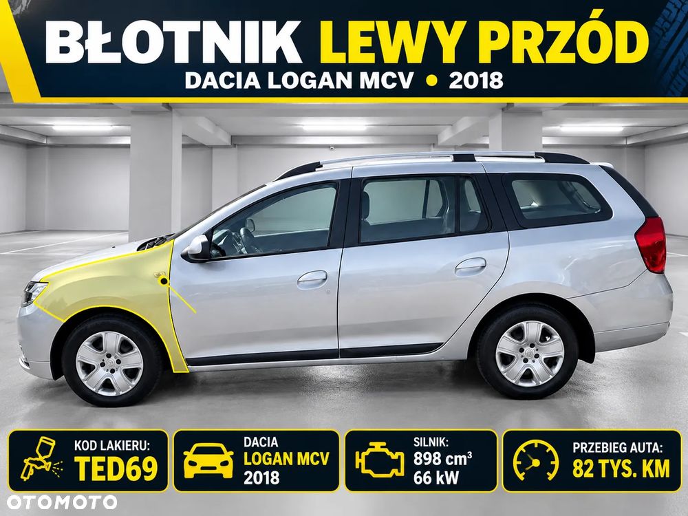 BŁOTNIK L.P. DACIA LOGAN MCV 2 II TED69