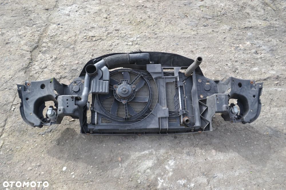MINI COOPER ONE R50 R52 PAS PRZEDNI CZOŁOWY KOMPLETNY CHŁODNICA WENTYLATOR POMORSKIE - 2