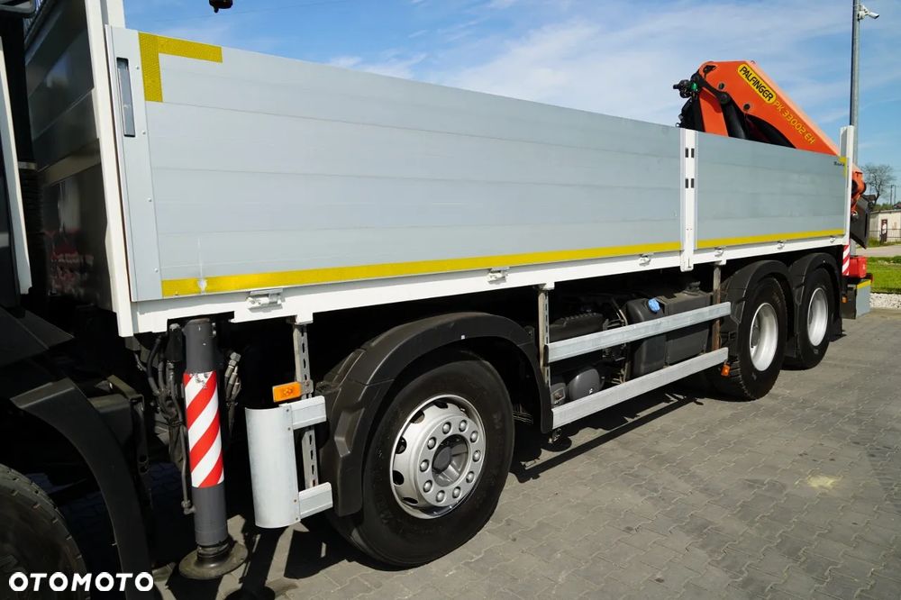 Renault C 430 / 8x4 / SKRZYNIOWY 7 M + HDS PALFINGER 33002 -wysów: 14,5 M / UDŹWIG 9800 KG / STEROWANIE RADIOWE / ROTATOR / EURO 6 - 19