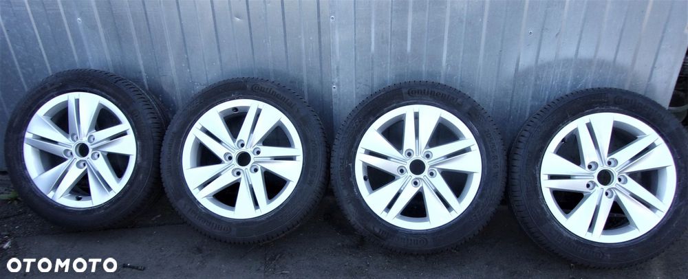 KOŁA VW GOLF 6 7 8 TOURAN 5x112 205/55 16 LATO CONTINENTAL - 1