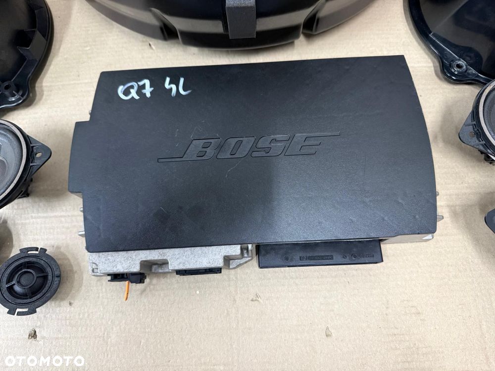 AUDI Q7 LIFT 4L 10-15 ZESTAW GŁOŚNIKÓW BOSE SUBWOOFER WZMACNIACZ 4L0035223J - 2