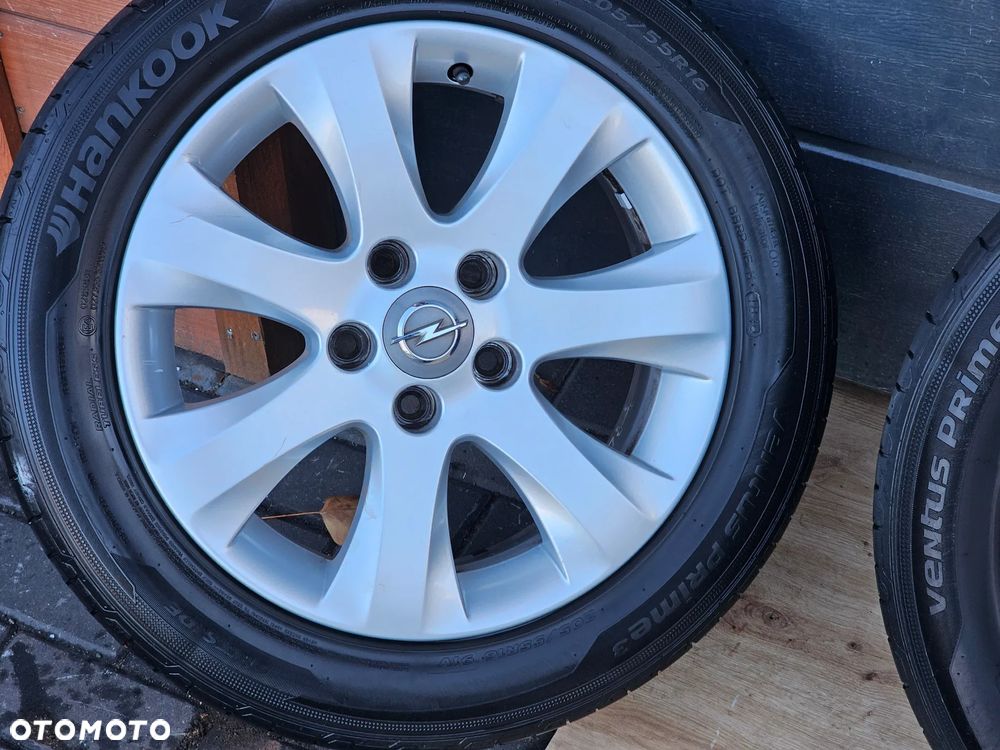 KOŁA FELGI ALUMINIOWE OPONY LETNIE OPEL ZAFIRA A ASTRA H VECTRA C SIGNUM MERIVA B 16 ' 5X110 ET37 - 7