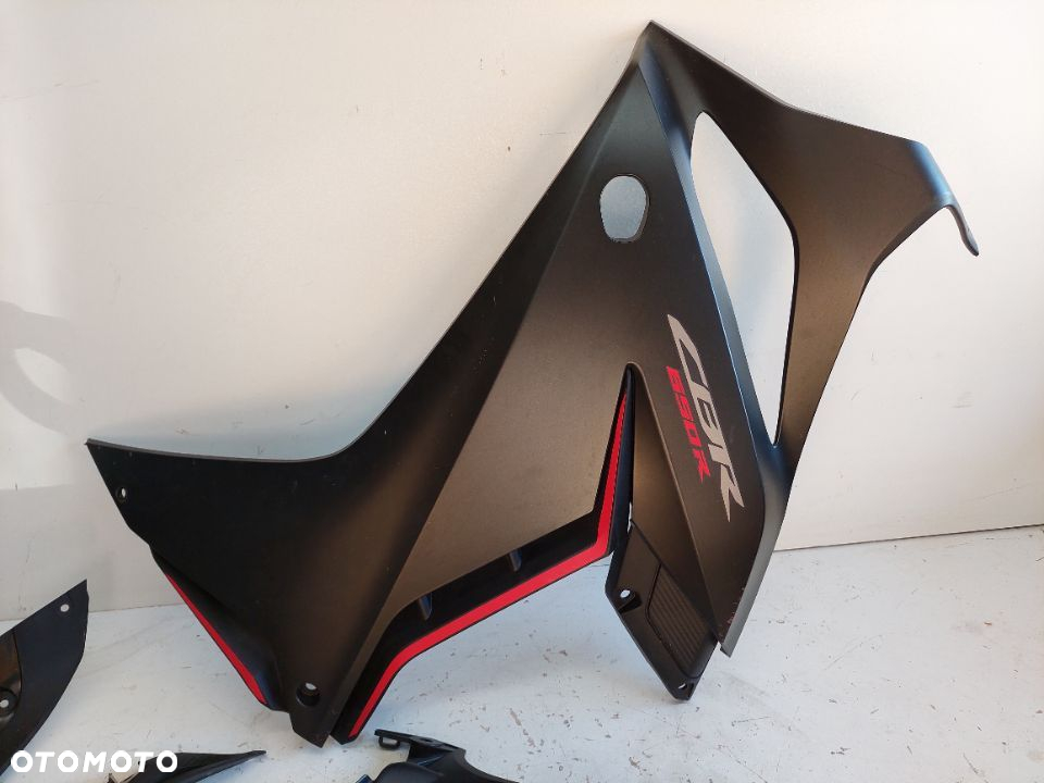 HONDA CBR 650 R owiewka bok boczek pług ogon lusterko podnóżek - 2