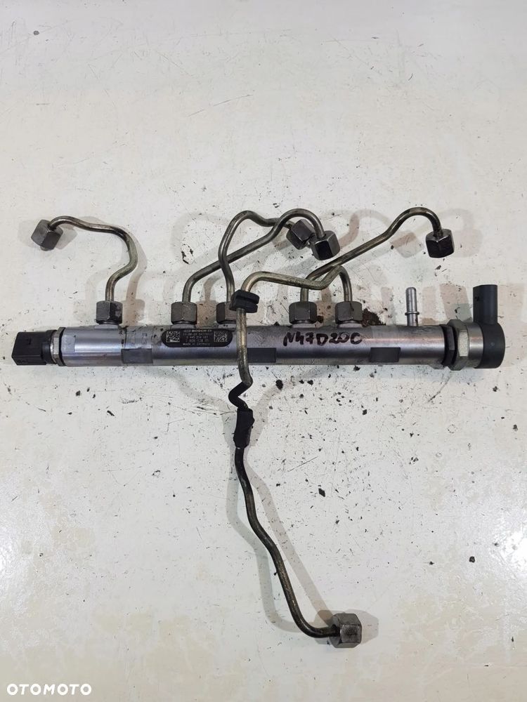 LISTWA WTRYSKOWA 780912805 BMW E90 E91 E87 X3 E83 2.0D N47 - 1