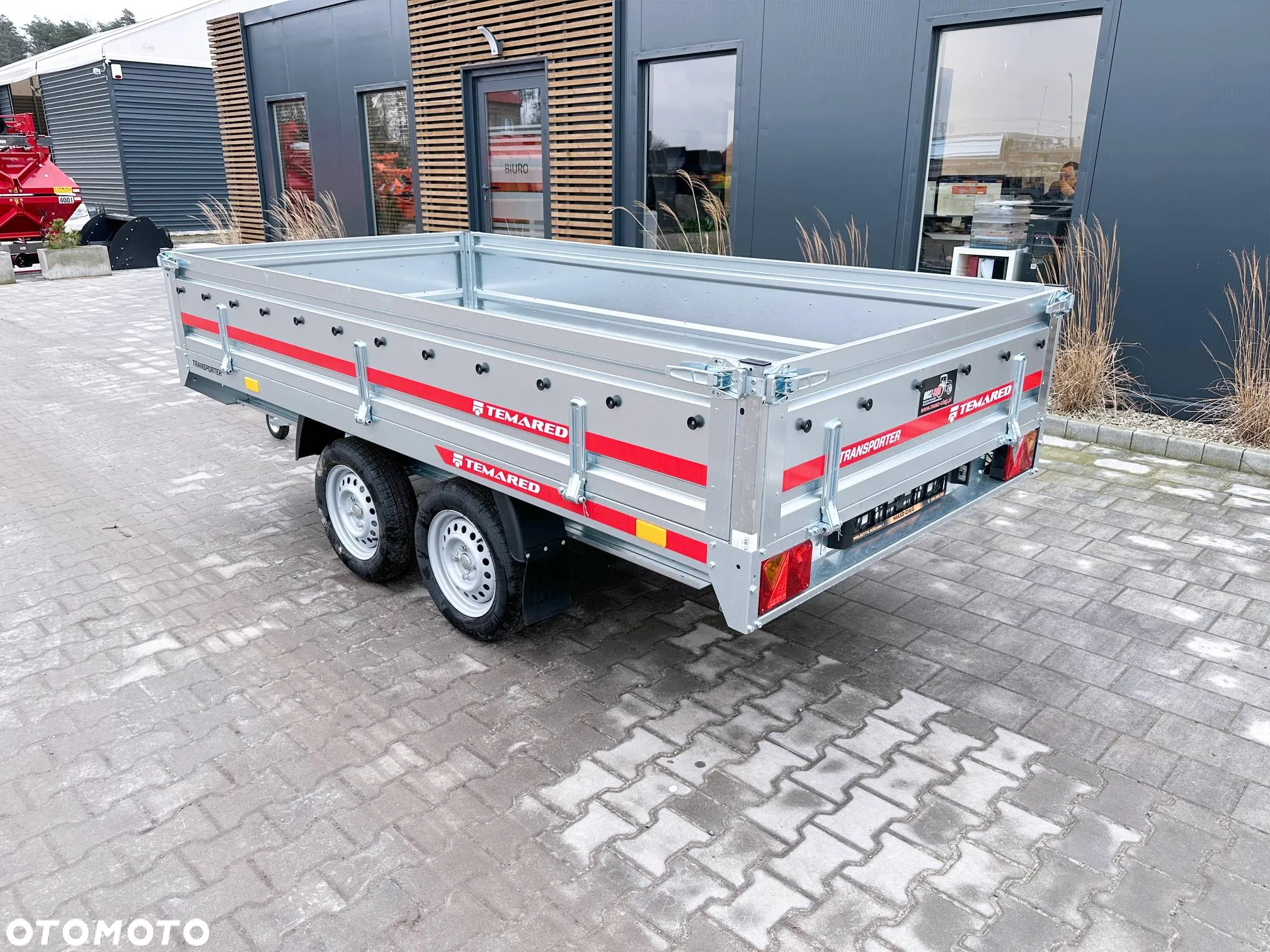 Temared Transporter 3015/2 Przyczepka samochodowa 264x126cm dwuosiowa - 4