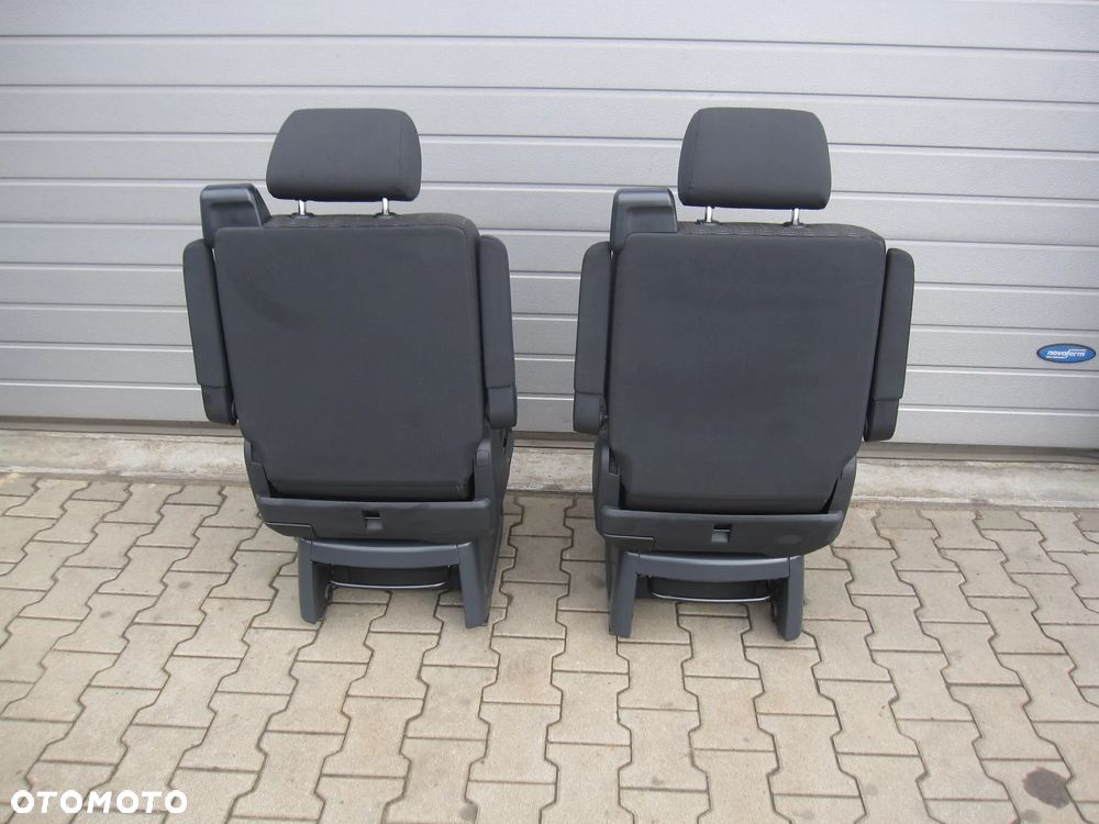 Vw T6 multivan fotel obrotowy koziołek 2 3 rząd - 6