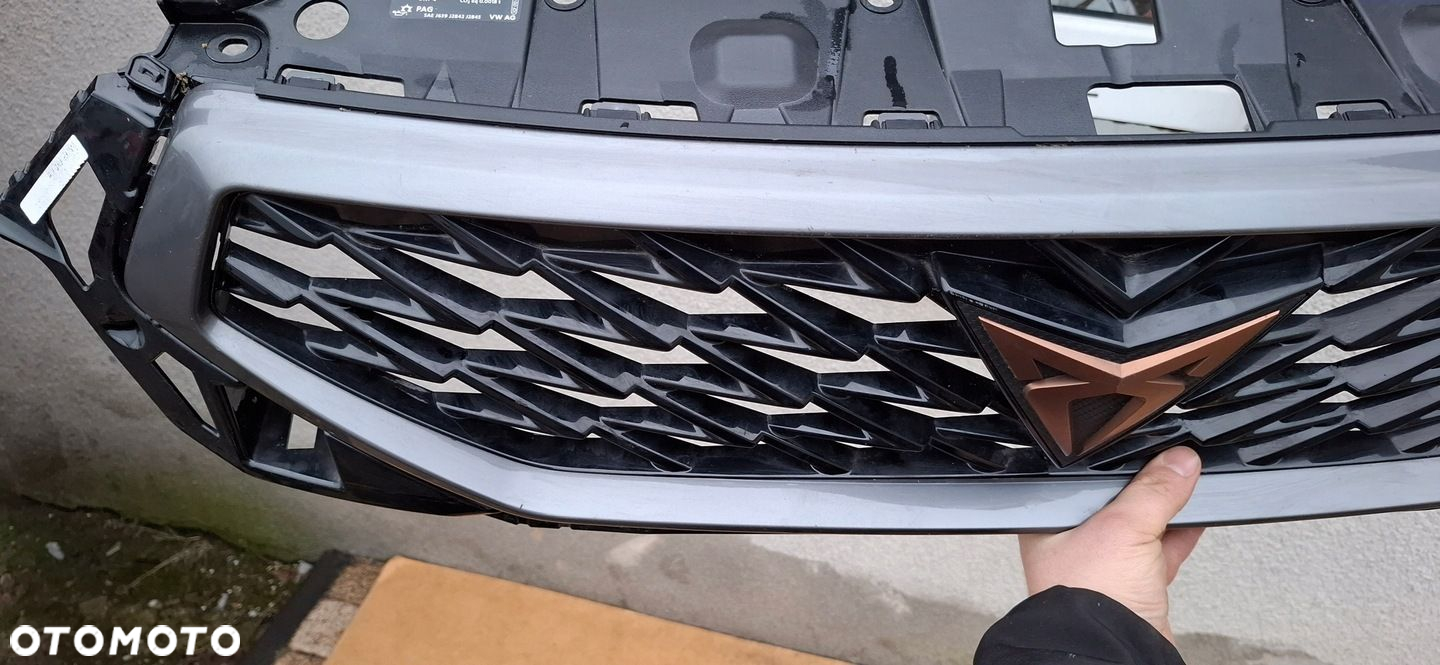 SEAT ATECA CUPRA LIFT 2020- GRILL ATRAPA ZDERZAKA PRZÓD 575853654Q - 14