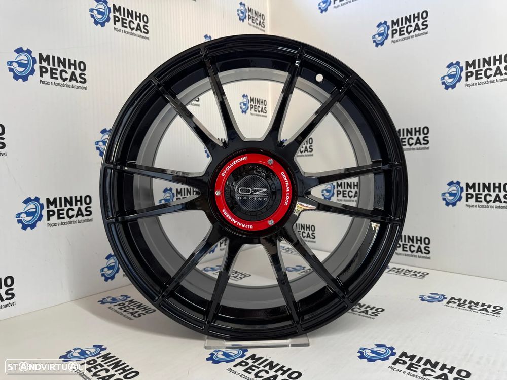 Jantes Look OZ Ultraleggera em 18 (5X100/5x112) Preto Brilho - 8