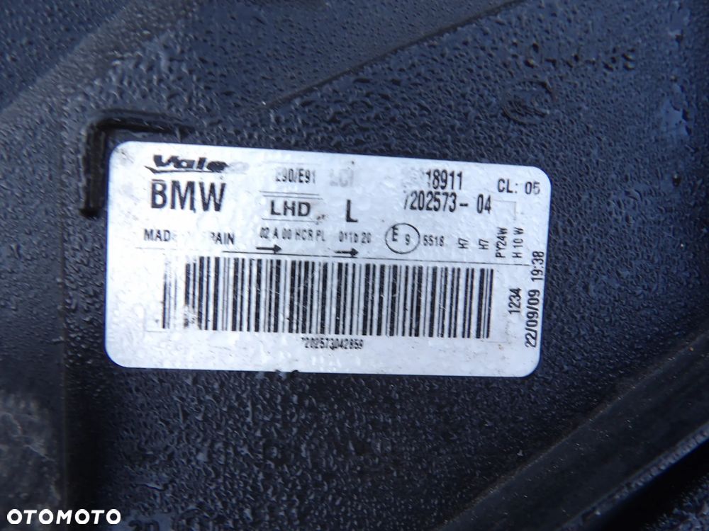 BMW - E91 - LAMPY PRZEDNIE - PRAWA/LEWA - CENA ZA 1 SZT - 7202574  7202573 - 5