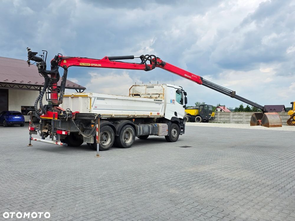 Renault C430, HDS PALFINGER M120L97, MEILLER Kipper, 6X4, EURO 6 - 9