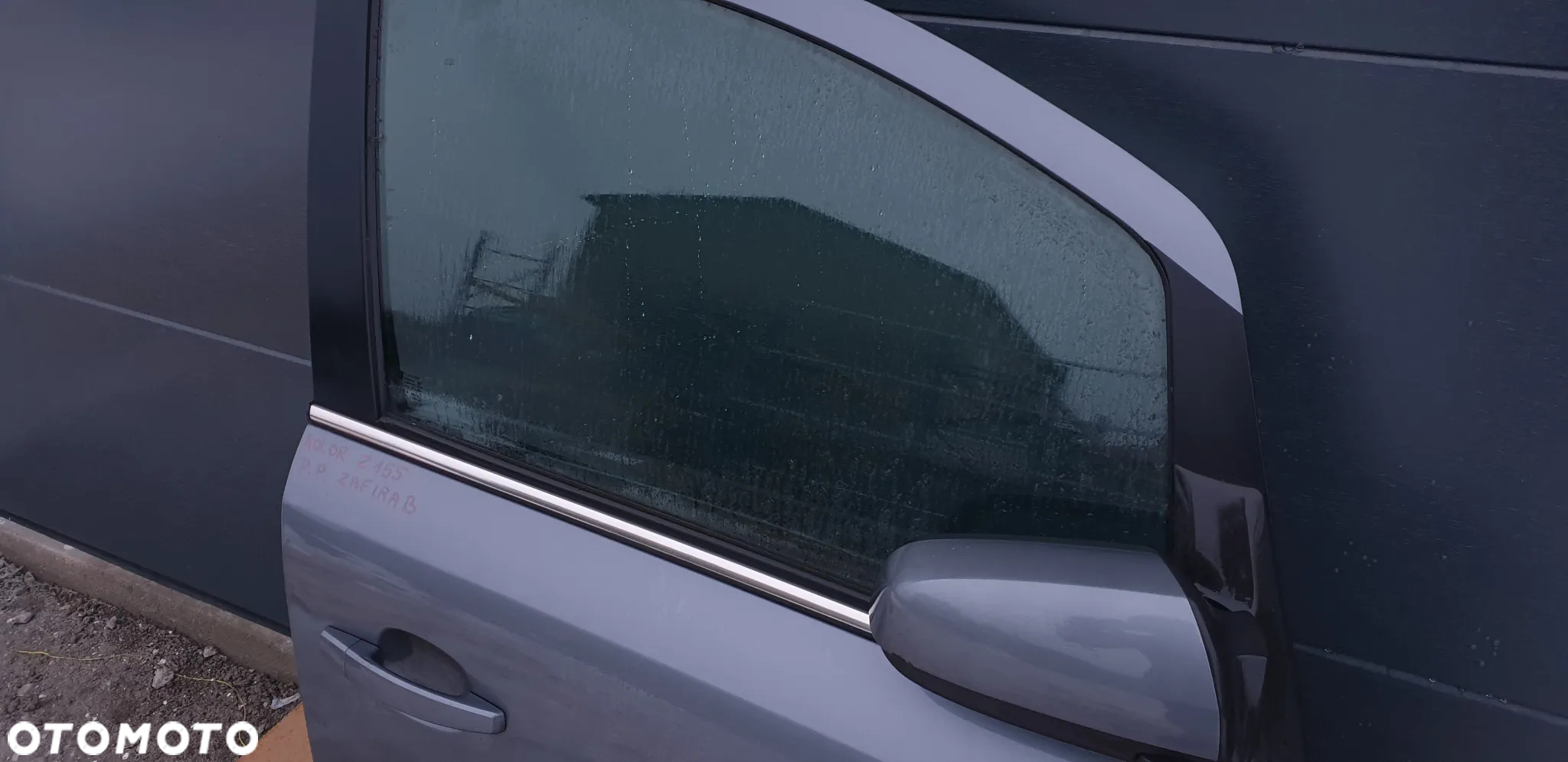 Opel Zafira B Drzwi Boczne Prawy Przód P.P. Kol. Z155 - 3