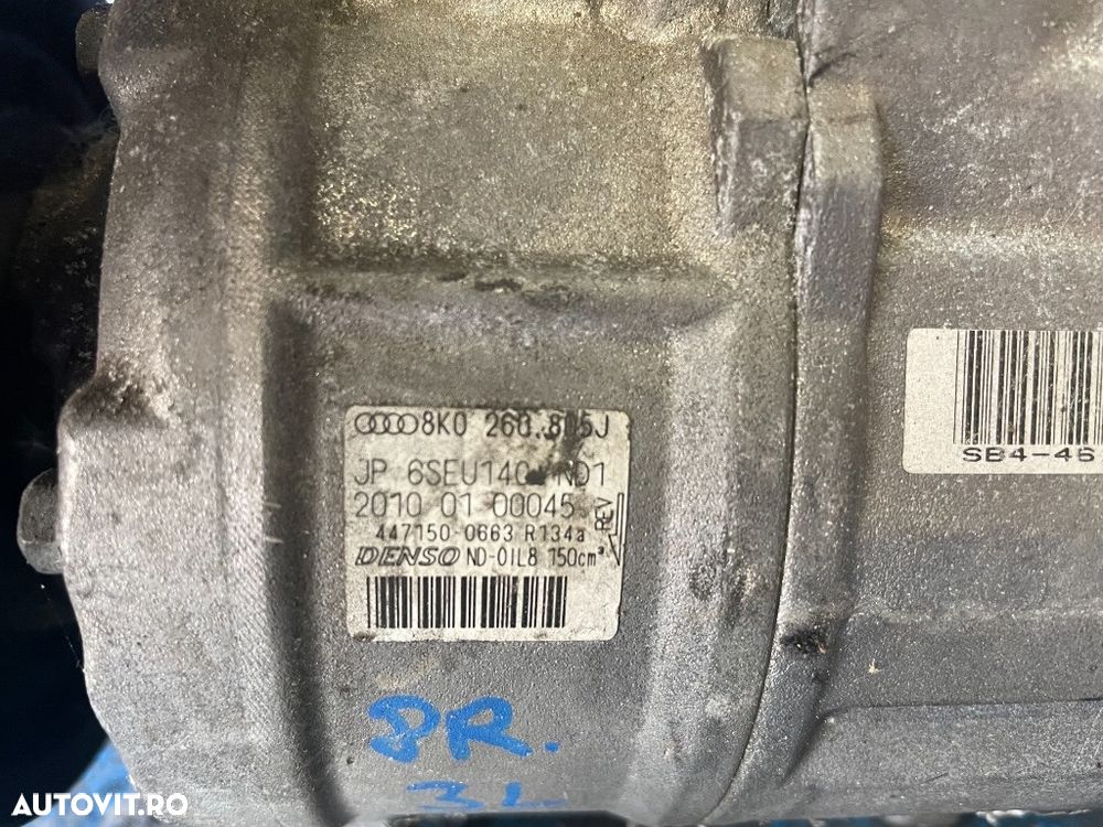 Compresor clima AUDI A4 8k A5 Q5 A7 2.7 TDI , 3.0TDI cod 8k0260805J - 2