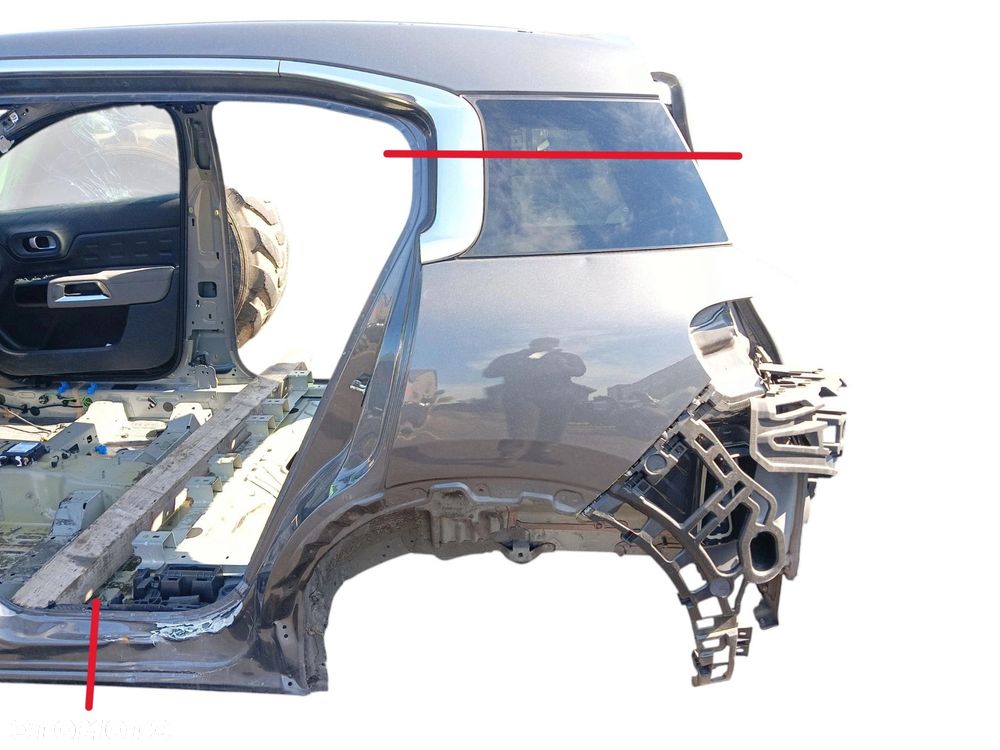 BŁOTNIK LEWY TYŁ CITROEN C5 AIRCROSS (2018-2022) 1.5 BlueHDI 131KM - 1