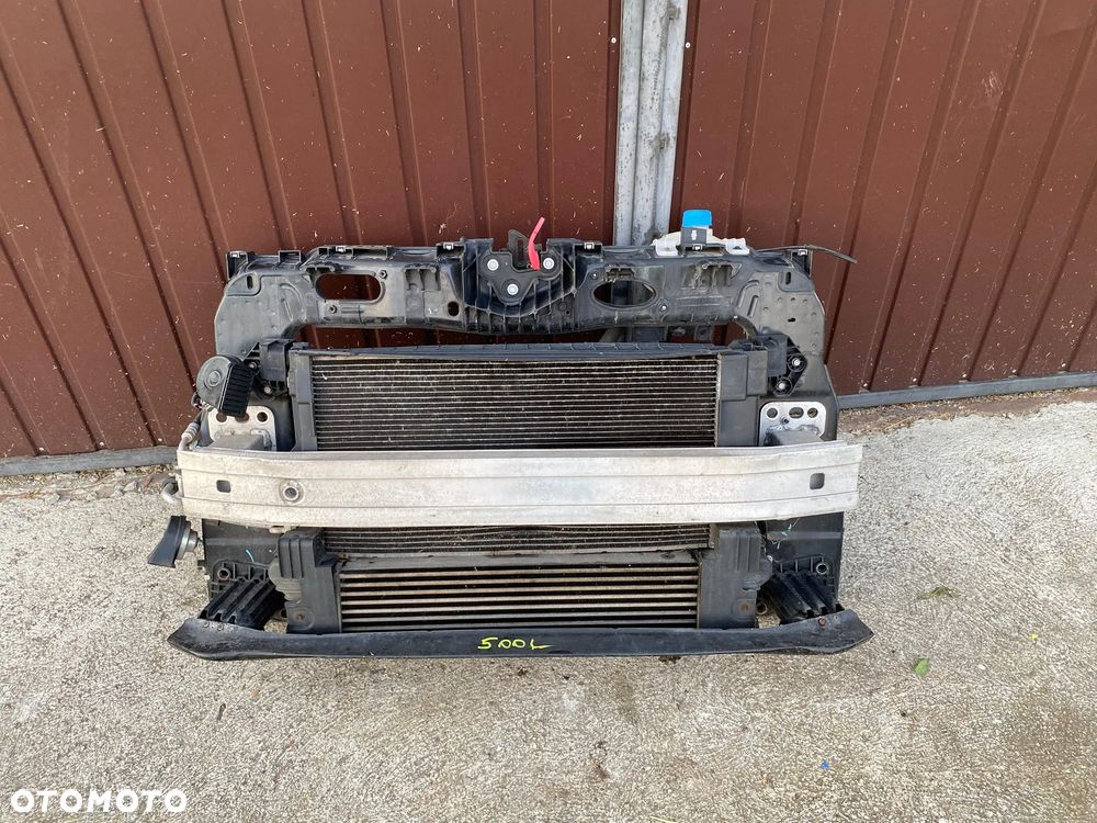 KOMPLETNY PAS PRZEDNI BELKA CHŁODNICE WZMOCNIENIE FIAT 500L - 6