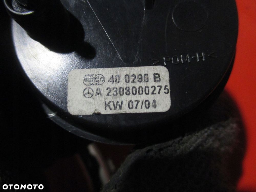 siłownik klapki wlewu mercedes sl500 r230 01- - 2
