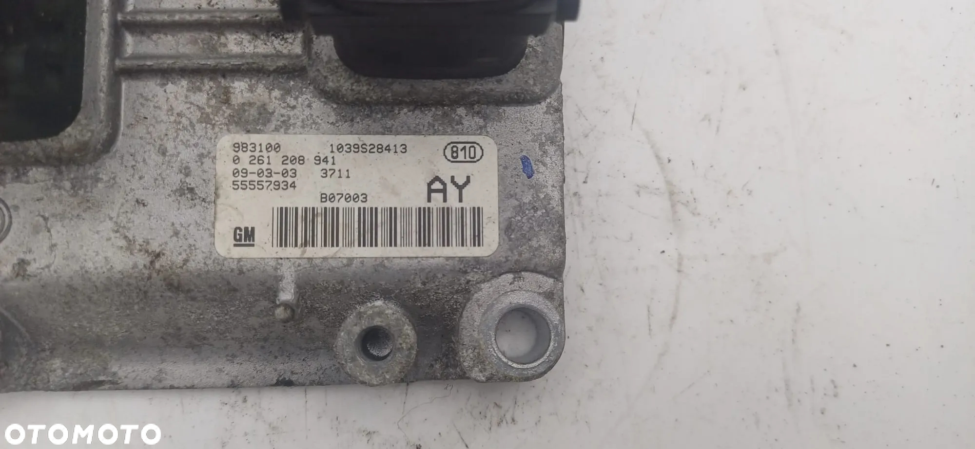 Sterownik Silnika Komputer Opel 1.4 Z14XEP 55557934AY Wylogowany Czysty PIN 112663tys km - 2
