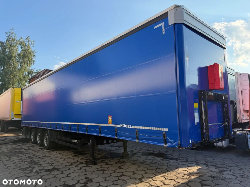 Kögel FIRANKA / 2x OŚ PODNOSZONA / 385/55 R 22.5 OPONY / OSIE SAF INTRAX / PIĘKNA PODŁOGA / 2x KOŁO ZAPASOWE / ŚLICZNE PLANDEKI / WYSOKOŚĆ 2.80 M / PRODUKCJA 2023 ROK !! - 12