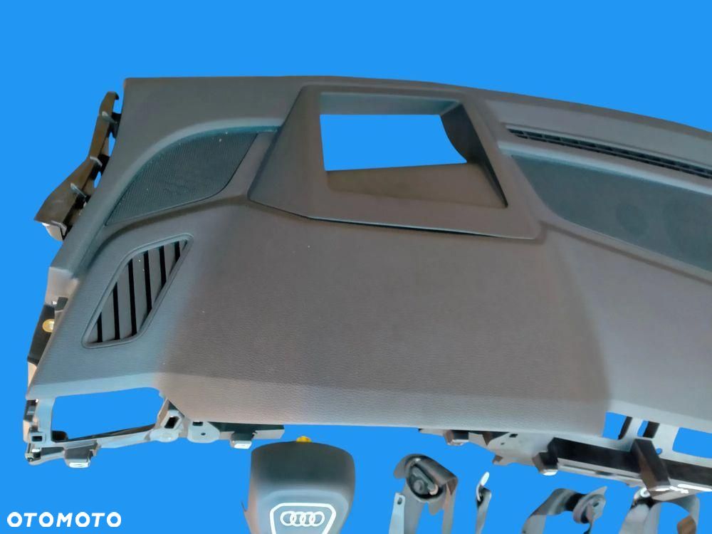 AUDI Q5 80A KONSOLA / HEAD UP / DESKA / AIRBAG / PASY / CZARNA / ORYGINAŁ - 7