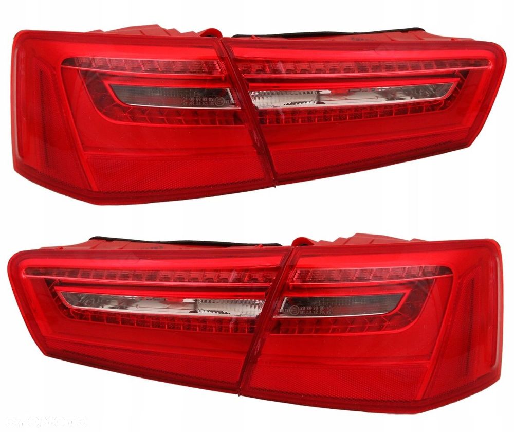 Lampa tyl na Led AUDI A6 C7 4G 4G0 SEDAN 2011-2014 kpl - 1