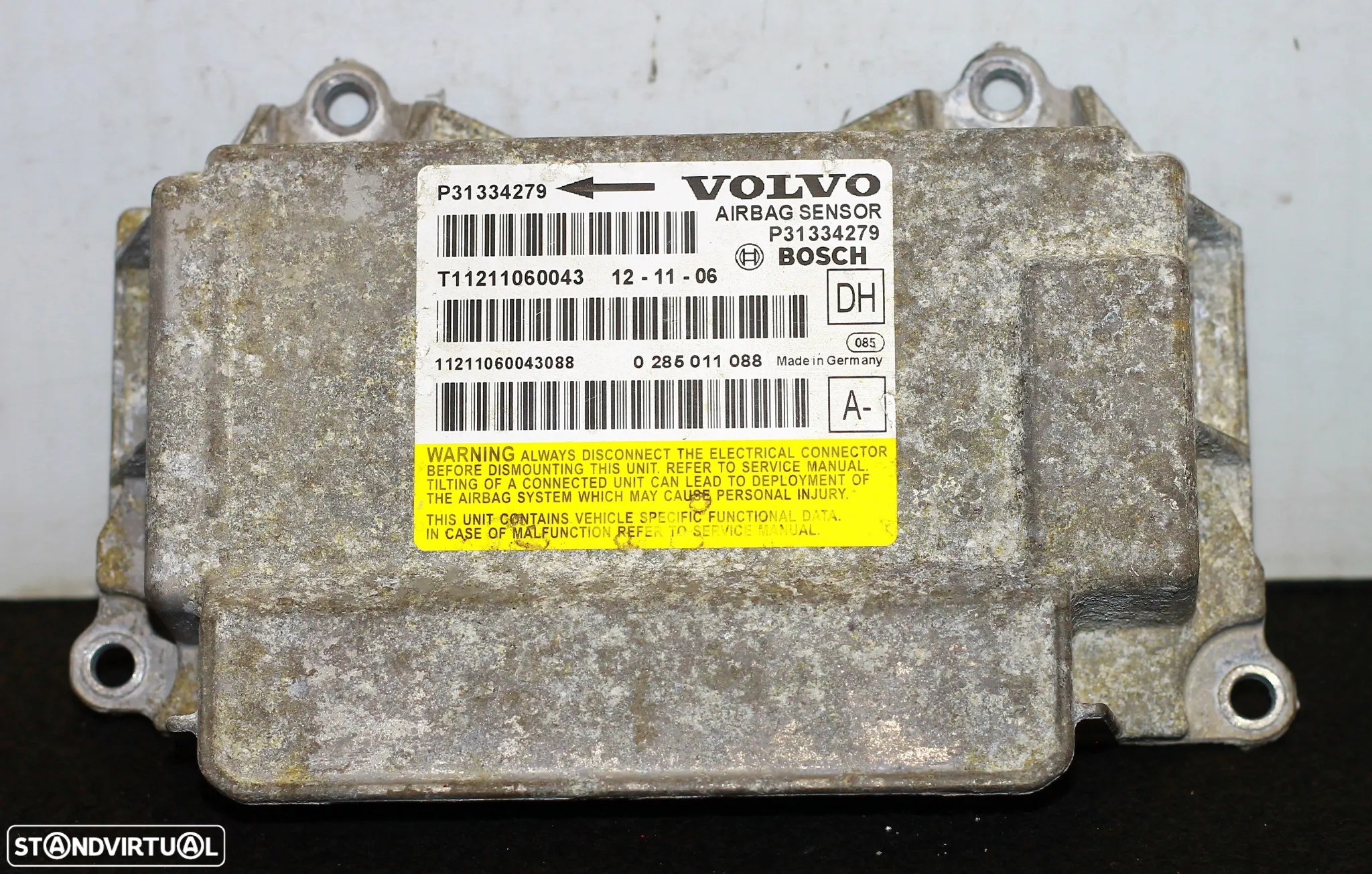 CENTRALINA DE AIRBAG VOLVO V60 - 2