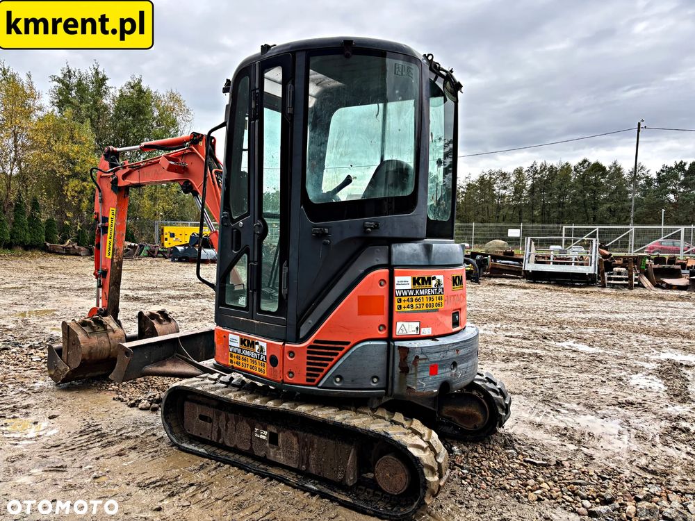 Hitachi ZX 27 U-2 MINI-KOPARKA 2009R. | JXB 8025 8030 CAT 302.5 302.4 KUBOTA U27 - 19