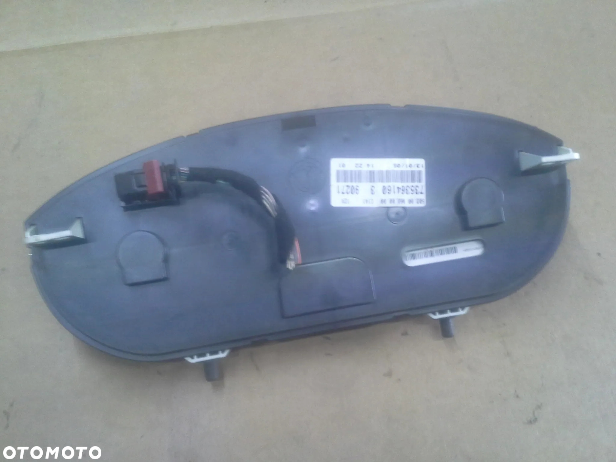 Fiat Idea 1.9 JTd zestaw startowy komputer 0281011798 stacyjka 2 klucze immo bsi bsm i inne - 26