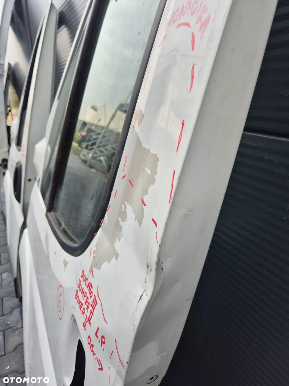 DUCATO III BOXER II JUMPER II 06r-> DRZWI MASKA BŁOTNIK - 12