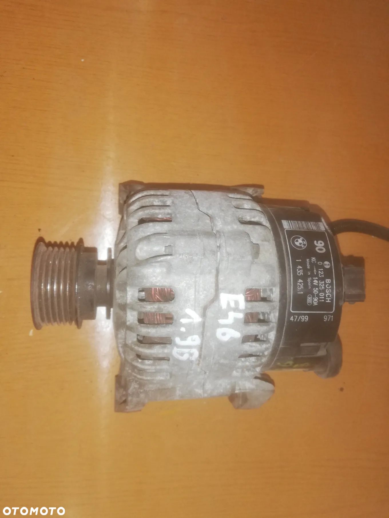 ALTERNATOR BMW 3 E46 1.8B 1.9B M43 1435425 0123325011 - 1