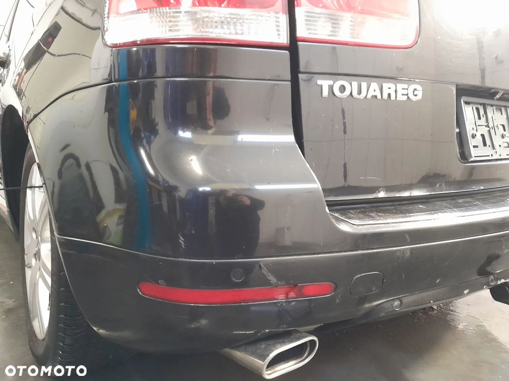 VW TOUAREG ZDERZAK TYLNY TYŁ PDC PARKTRONIC KOLOR: LC9X - 12