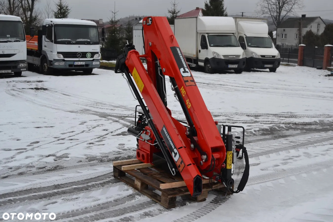 HC Żuraw HC 43A1 Idealny na busa Nowy 2023 Rok Palfinger Hiab Hyva Fassi HMF Copma - 3
