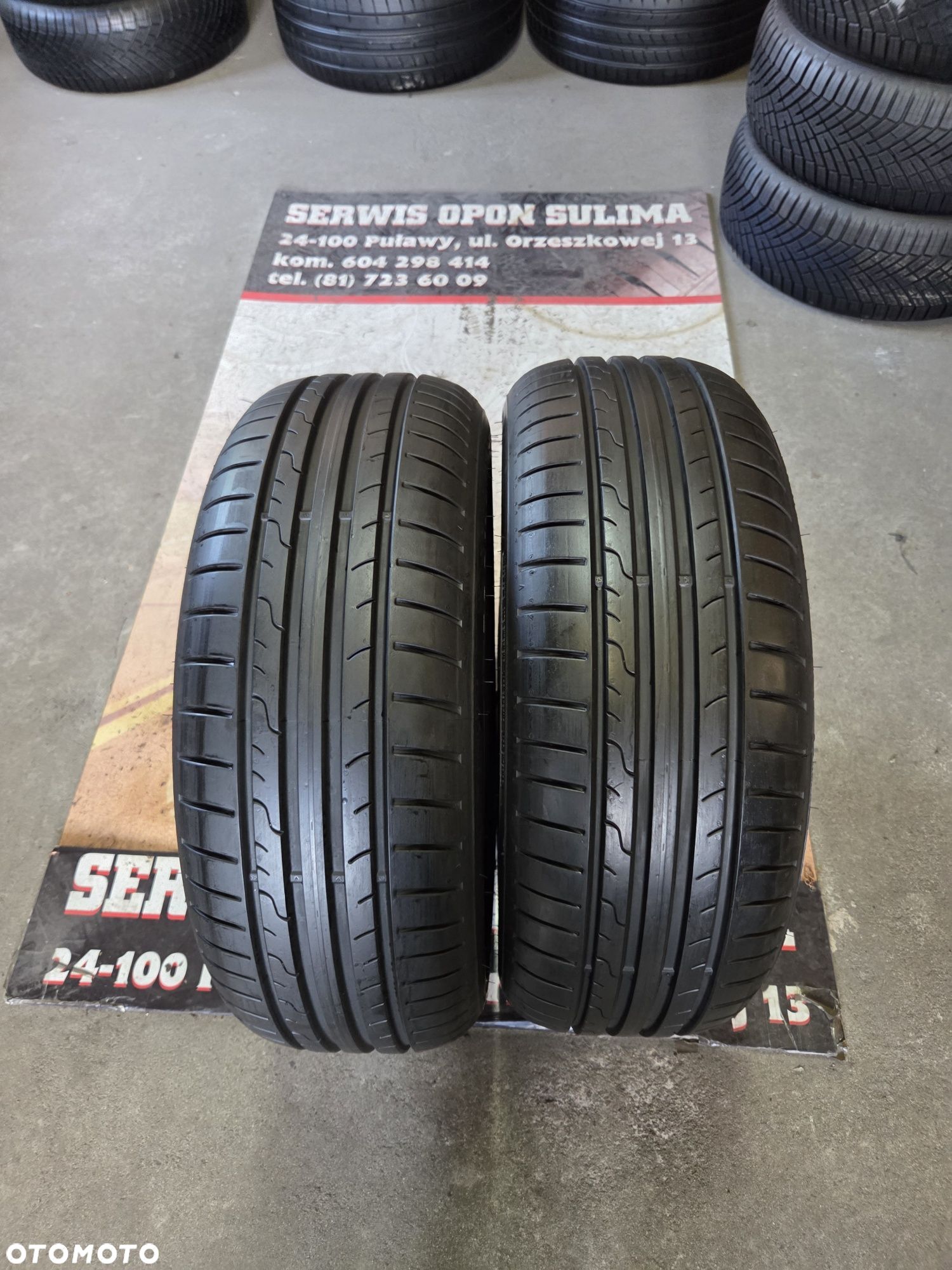 opony używane 215/60R16 Dunlop Sport Bluresponse - 1