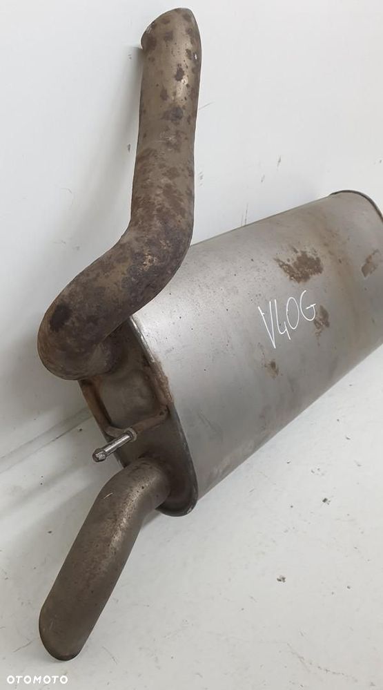 TŁUMIK KOŃCOWY WYDECH RURY VOLVO V40 II 2.0 D 82218876 - 2