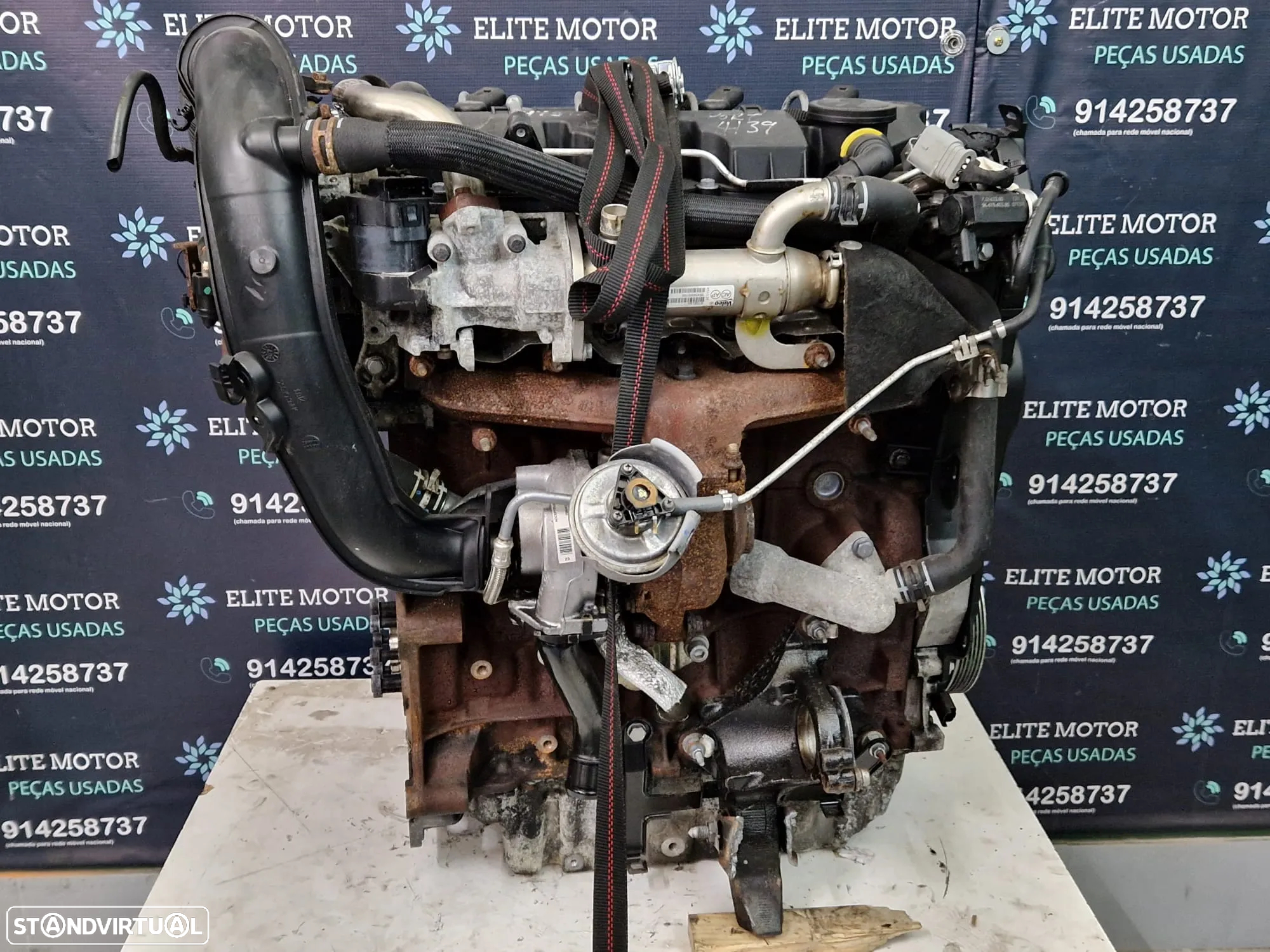 Motor usado RHJ CITROEN C4 PICASSO 2.0 HDI 136CV SIEMENS - 2