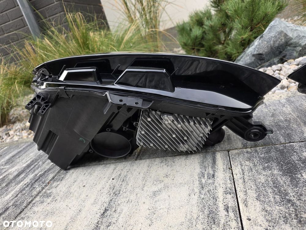 AUDI RS4 A4 S4 8W0 8W B9 LIFT Kompletne Lampy przód Full Led Matrix HD Czarne 8W0941035K 8W0941036J Ciemne - 11