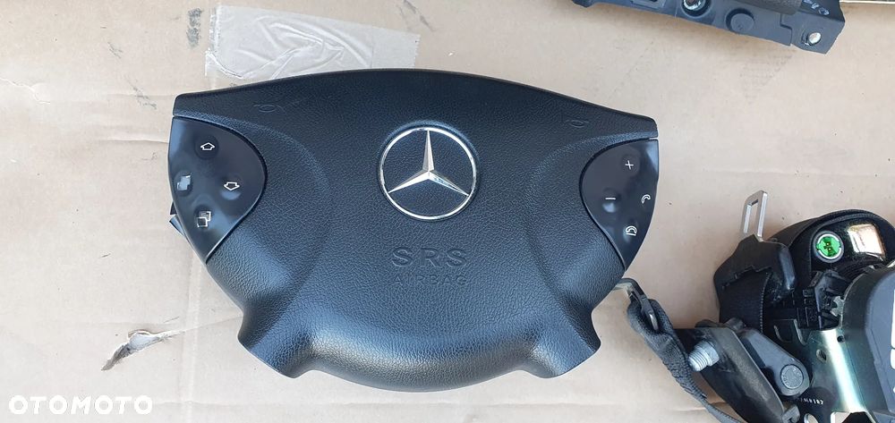 Konsola AIRBAG pasy poduszki sensor Mercedes E-Klasa W211 - 7