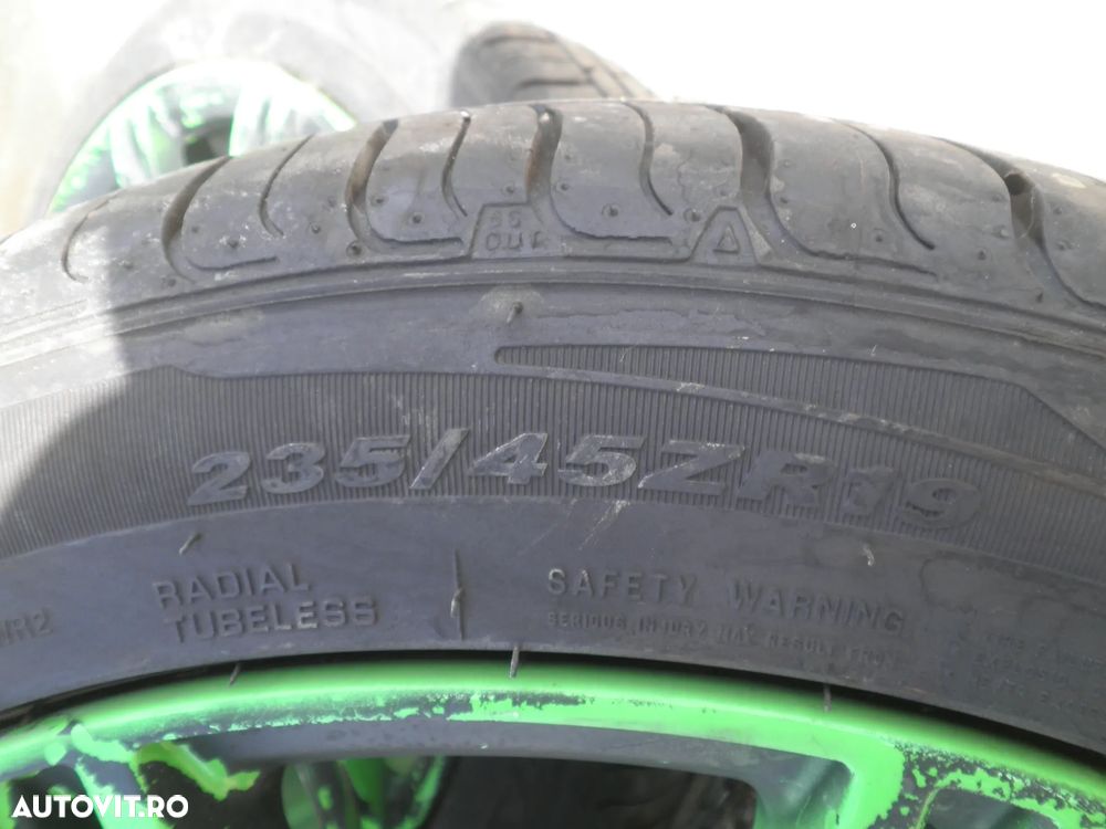 Jante 19" + anvelope VW Passat B7 , Audi, 8.5J ET40 235/45/19 - 10