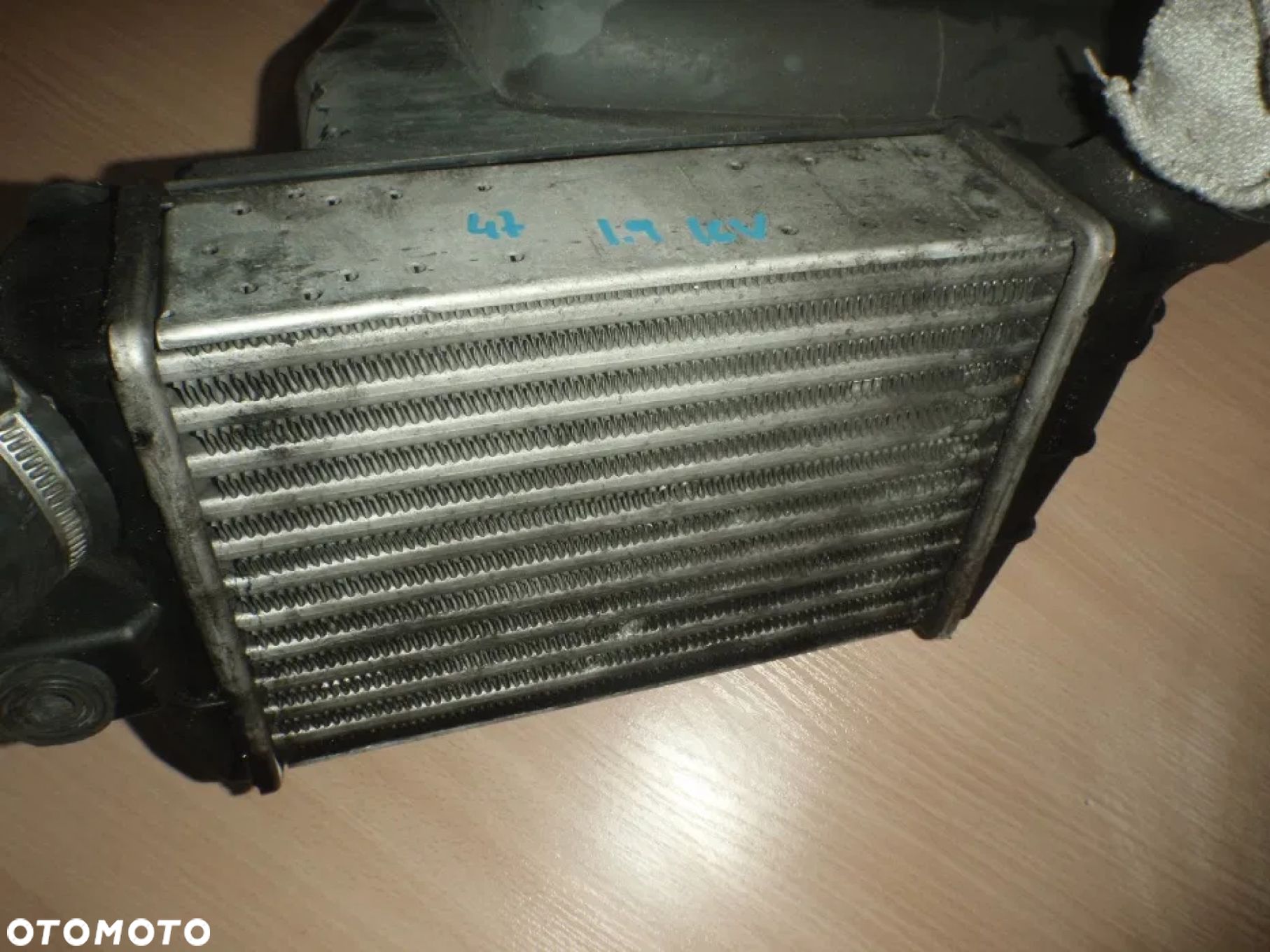 intercooler przewód chłodnica chłodniczka alfa romeo gt 147 / 156 1.9 - 1