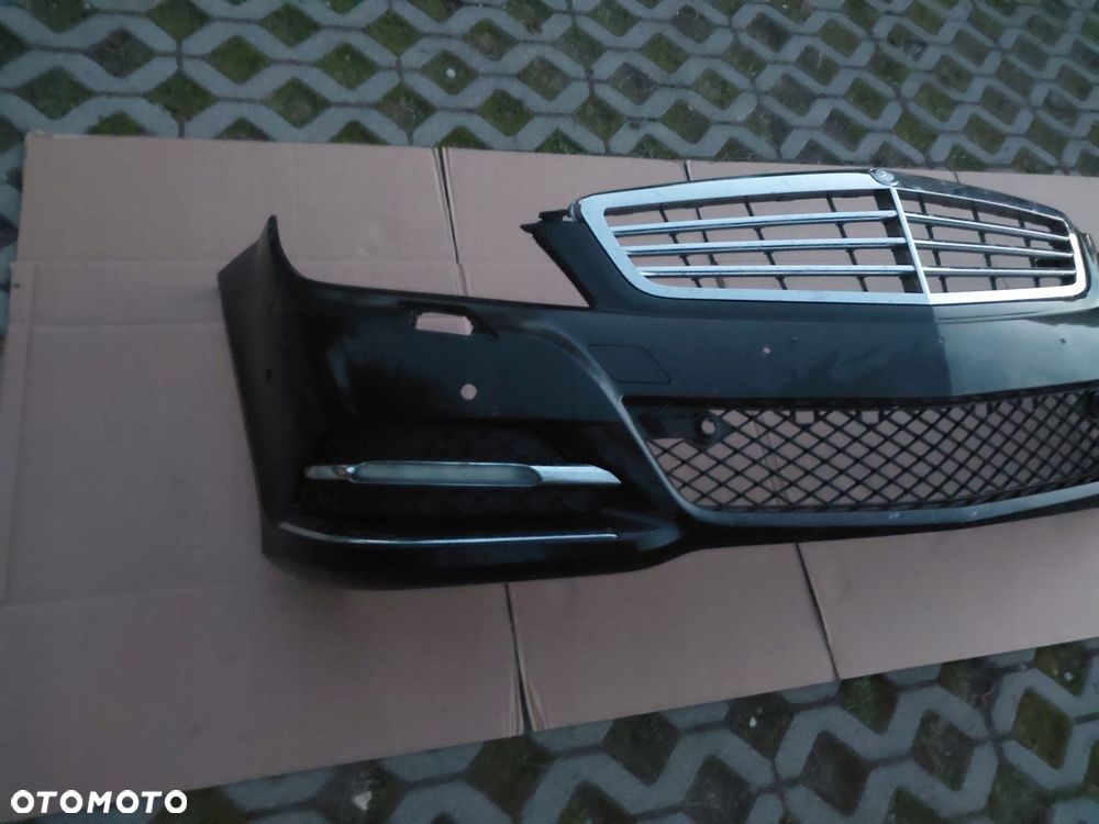 zderzak przód mercedes w204 204 lift spryski pdc oryginał - 2