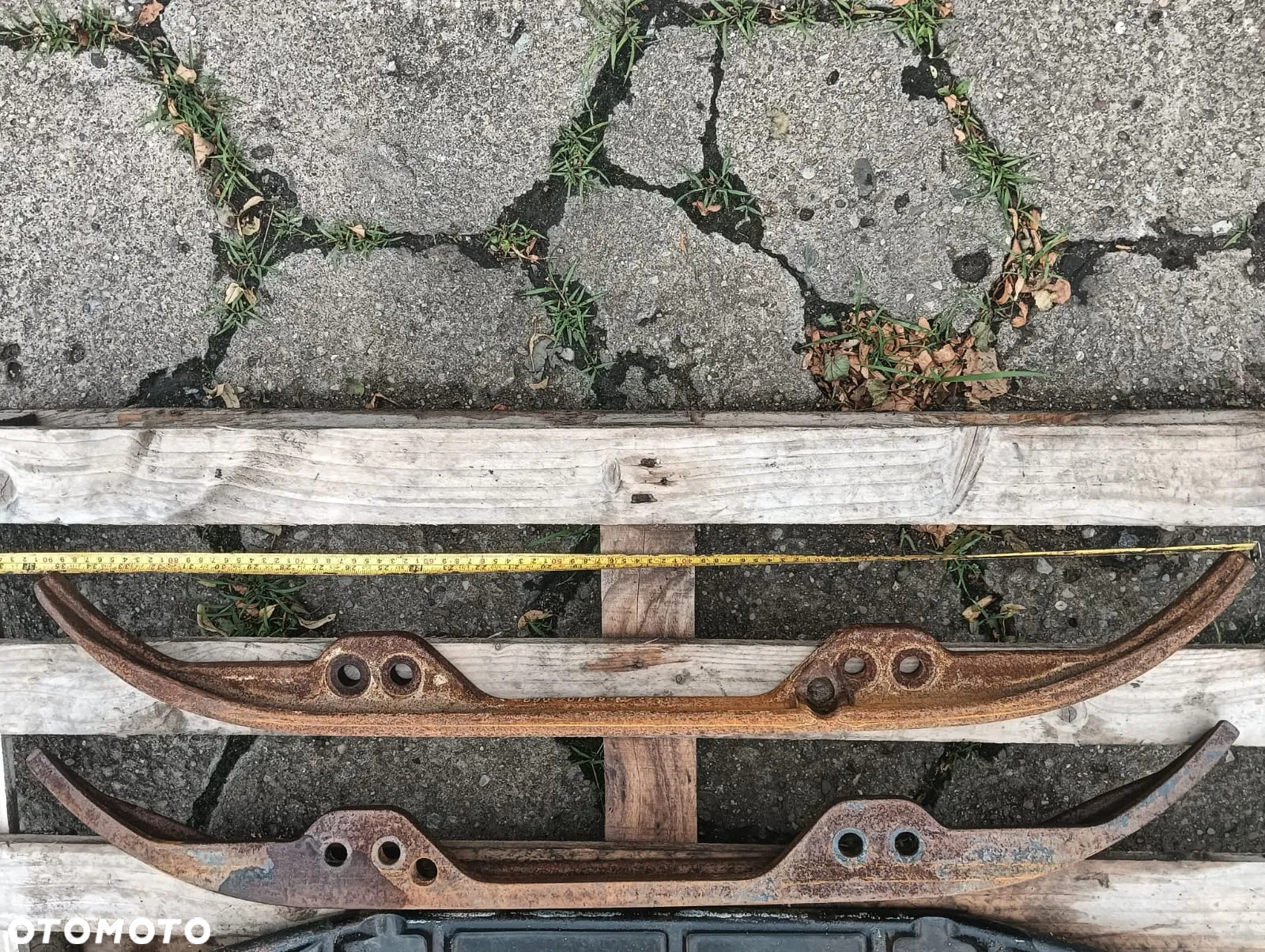 Płozy zagęszczarki poszerzenia 90cm x 50mm - 3