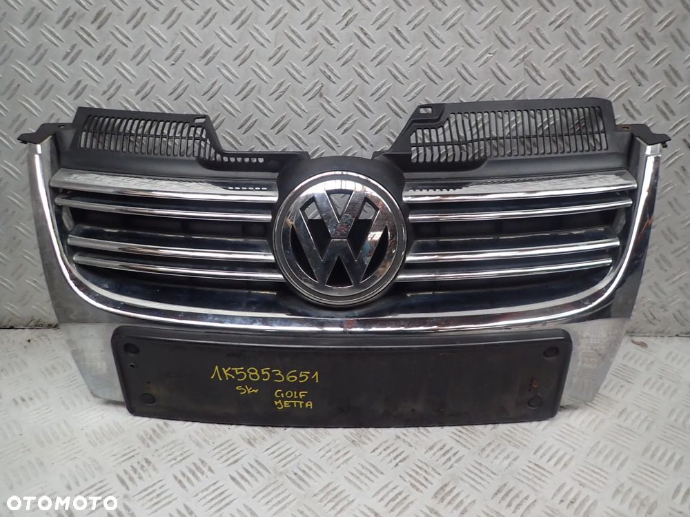 GRILL ATRAPA GOLF V JETTA 1K5853651 - 1