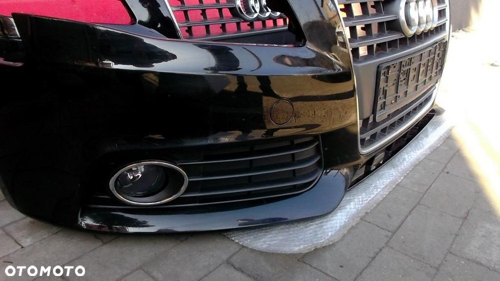 ZDERZAK AUDI A4 B8 8K0 2008-2011 KOMPLETNY GRILL - 3