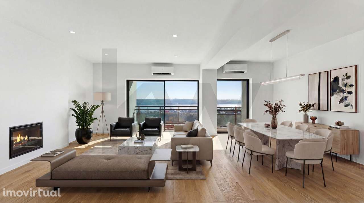 Apartamento T3 renovado com vista Rio no Restelo, Lisboa - Grande imagem: 2/21