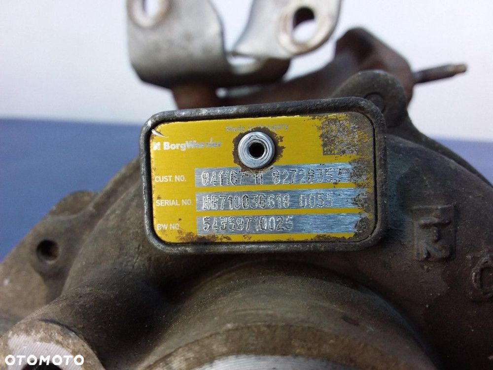 NISSAN NOTE I 1.5 DCI TURBO SPRĘŻARKA 54359710025 - 6