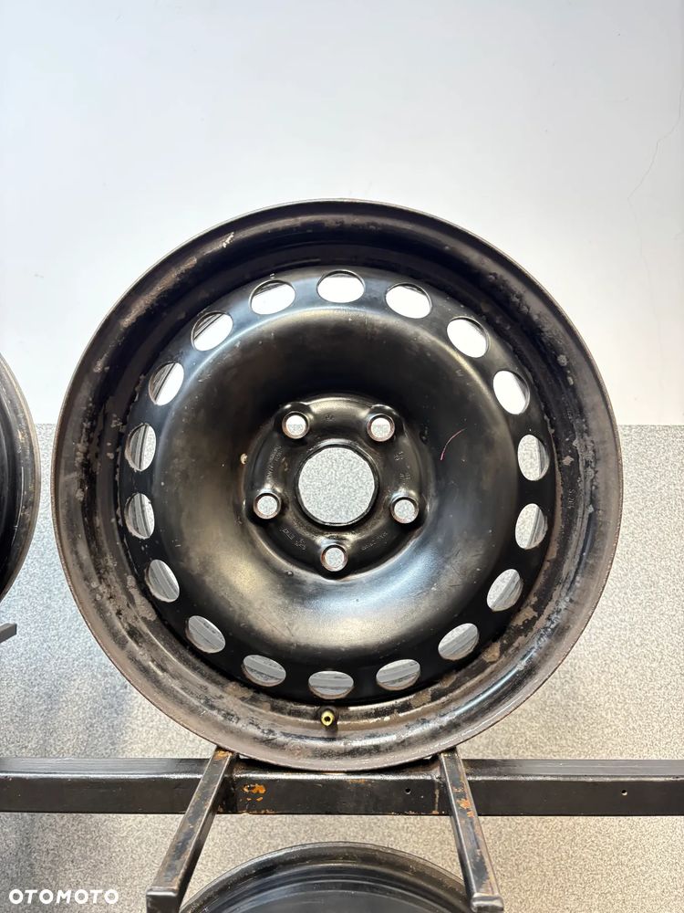 4 FELGI STAL. VW GOLF 5 , 6 , CADDY , TOURAN , SEAT LEON 2 , SKODA OCTAVIA 2  15'' 6J  ET47 - 3